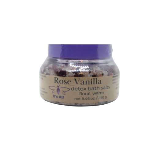 Rose Vanilla Detox Bath Salts