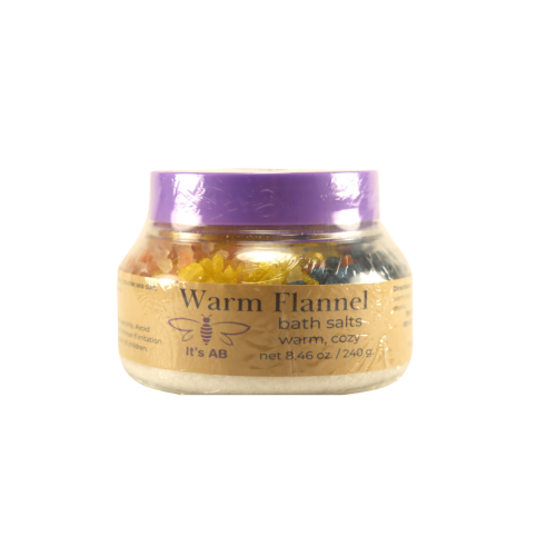 Warm Flannel Bath Salts