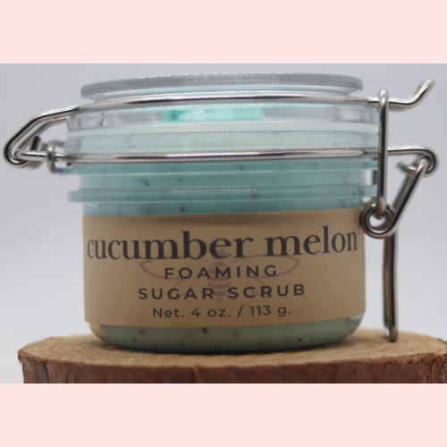 Cucumber Melon Foaming Sugar Body Scrub