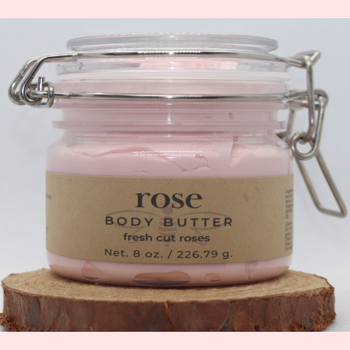 Rose Body Butter 8 oz